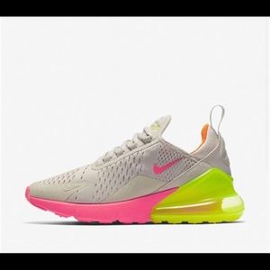Air Max 270 neon pink